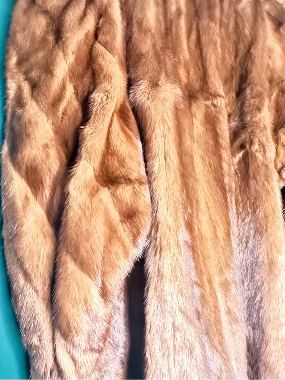 Cosmopolitan Brown Mink Coat - Picture 5 of 5